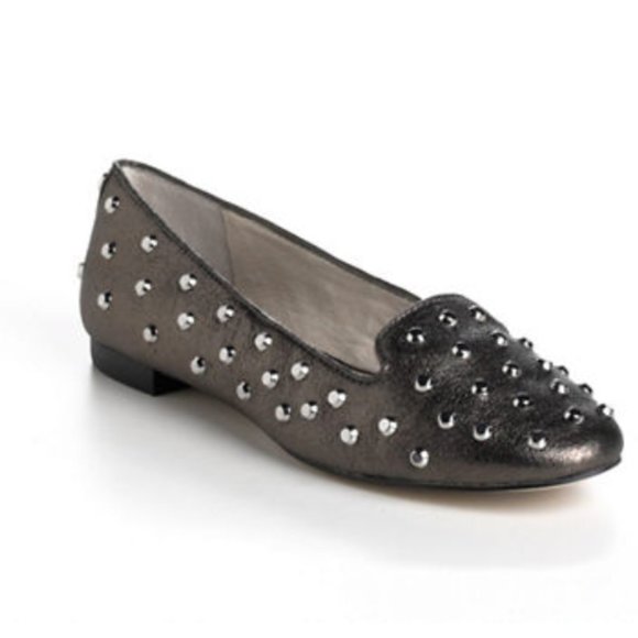Michael Kors Ailee Studded Leather Loafers shoes - Picture 7 of 7